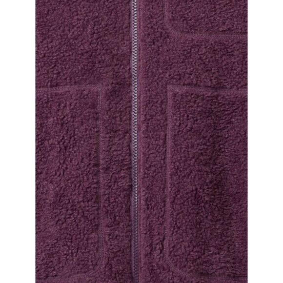 The North Face Womens Ridge Full Zip Hoodie Sz M BlackBerry Wine - Picture 2 of 9